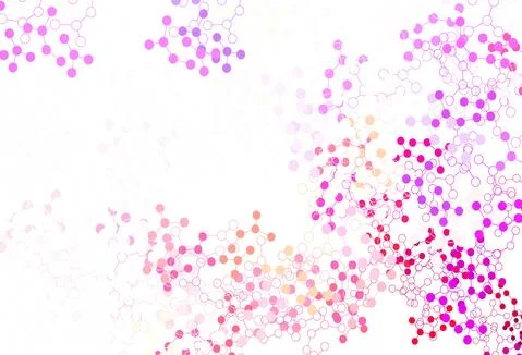 Light Multicolor vector pattern with artificial intelligence network. 스톡 일러스트