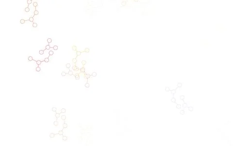 Light Multicolor vector pattern with artificial intelligence network. Stock Illustration