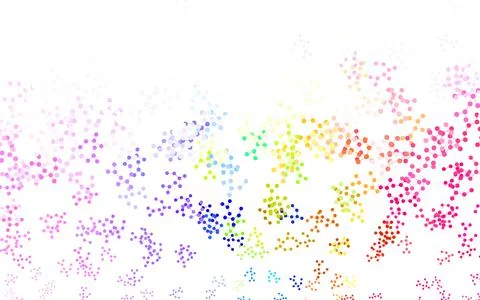 Light Multicolor vector pattern with artificial intelligence network. イラスト素材