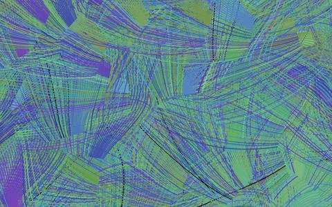 Light Multicolor vector pattern with random forms. 库存插图