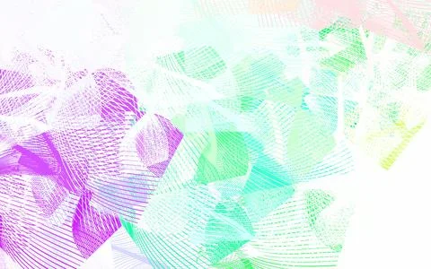 Light Multicolor vector pattern with random forms. 스톡 일러스트