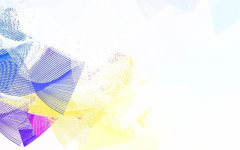 Light Multicolor vector pattern with random forms. 스톡 일러스트