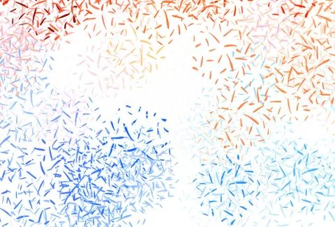 Light Multicolor vector pattern with sharp lines. Stock Illustration