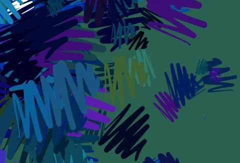 Light Multicolor vector pattern with sharp lines. Illustrazione stock