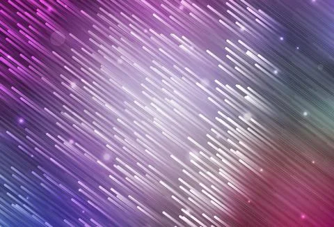 Light Multicolor vector pattern with sharp lines. Stock Illustration