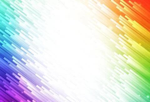 Light Multicolor vector pattern with sharp lines. Stock Illustration