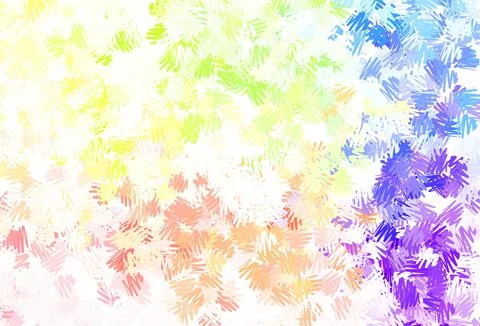 Light Multicolor vector pattern with sharp lines. イラスト素材