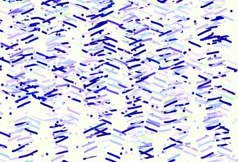 Light Multicolor vector pattern with sharp lines. Illustrazione stock