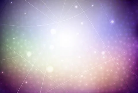 Light Multicolor vector pattern with sharp lines. Stock Illustration
