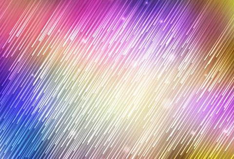 Light Multicolor vector pattern with sharp lines. Illustrazione stock