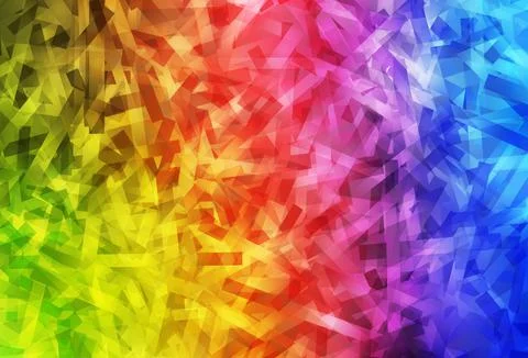 Light Multicolor vector pattern with sharp lines. Illustrazione stock