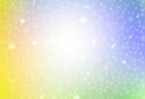 Light Multicolor vector pattern with sharp lines. Stock Illustration