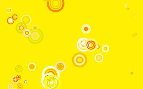 Light Multicolor vector pattern with spheres. Stock Illustration