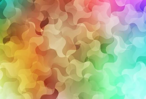 Light Multicolor vector shining triangular backdrop. Illustrazione stock