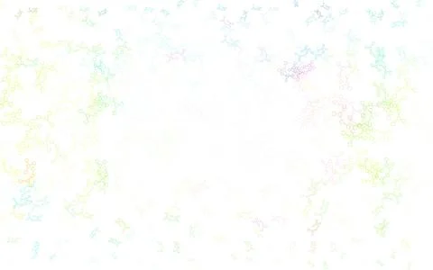 Light Multicolor vector template with artificial intelligence structure. イラスト素材