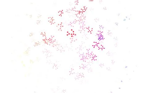 Light Multicolor vector texture with artificial intelligence concept. Illustrazione stock