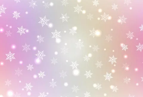 Light Multicolor vector texture in birthday style. Stock Illustration