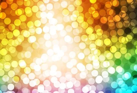 Light Multicolor vector texture with disks. Stock Illustration