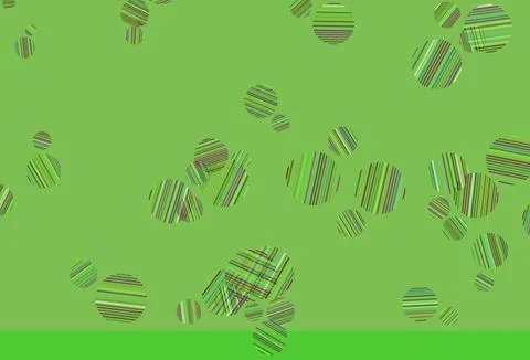 Light Multicolor vector texture with disks. Stock Illustration