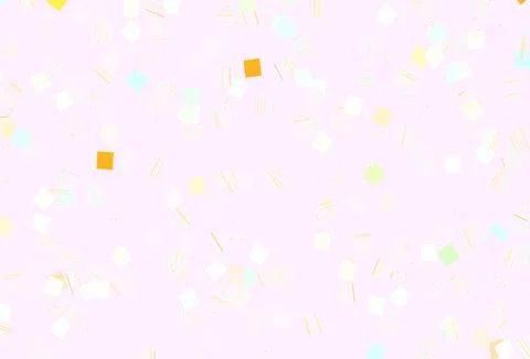 Light Multicolor vector texture with poly style with circles, cubes. Stock Illustration