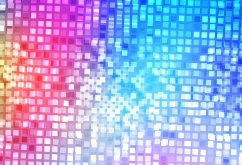 Light Multicolor vector texture in rectangular style. Stock Illustration