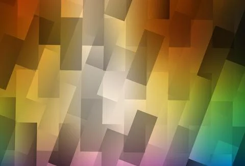 Light Multicolor vector texture in rectangular style. イラスト素材