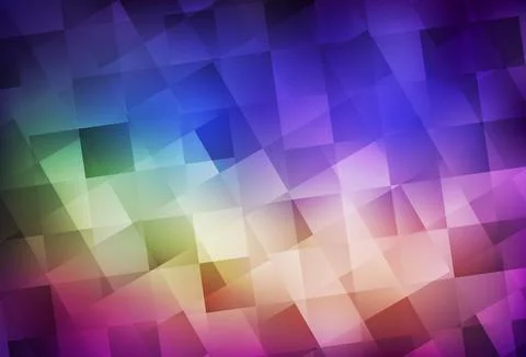 Light Multicolor vector texture in rectangular style. Stock Illustration