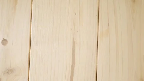 Light natural wood plank texture background Stock Footage 336464505