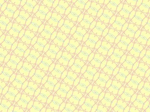 Light neon candy stroke-based linear texture backdrop with sky blue, electric mi Stock Illustration