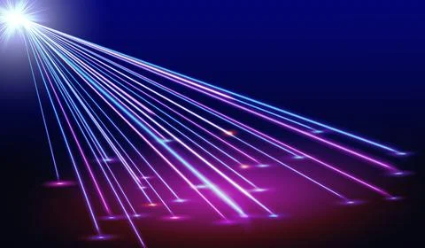 Light neon party background easy all editable Stock Illustration