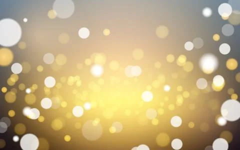Light of night bokeh soft light abstract background Stock Illustration