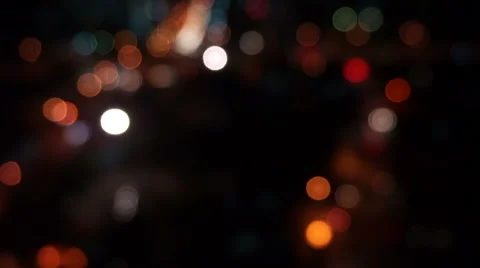 Light in night Stock Footage 40314384