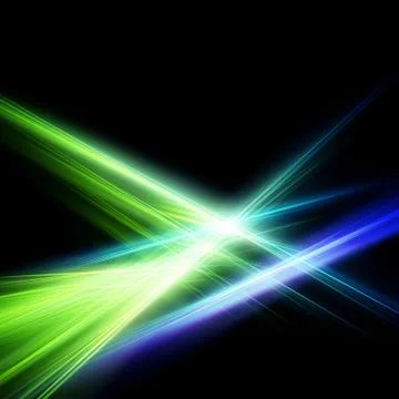 Light in night Stock Illustration