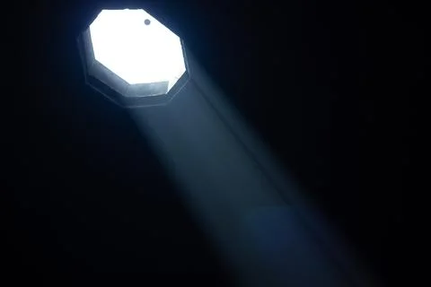 Light in the night, light in the dark Stock-Fotos