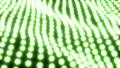 Light ocean grid flow pattern abstract background green HD Footage