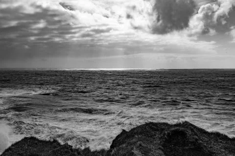 Light on the Ocean Stock Photos