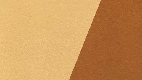 Light ochre texture background with terracotta diagonal angled split and copy Stock Illustration