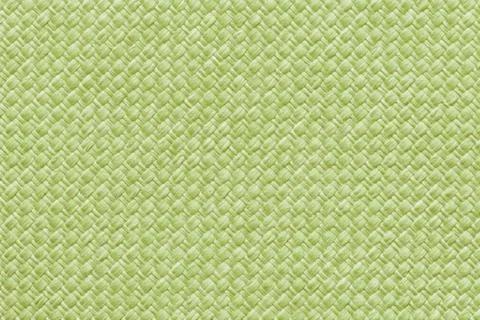 Light olive woven textile texture background, macro. Structure of green fabri Stock Illustration