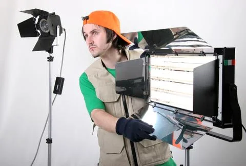 Light operator Stock Photos