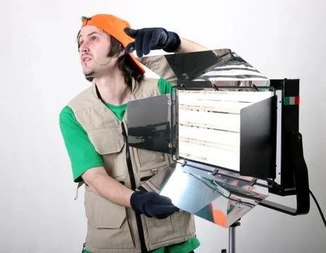 Light operator Stock Photos