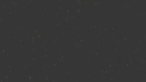 Light orange ash particles fall from the black sky in a diffused haze. Stock Footage 167261049