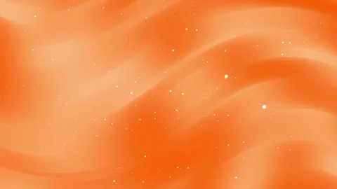 Light orange background, white particle light streaks and scattered sparkles, Stock Footage 297529084