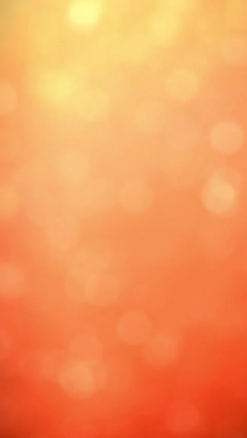 Light Orange Bokeh Background Animation With Soft Glowing Circular Patterns Stock Footage 305580883