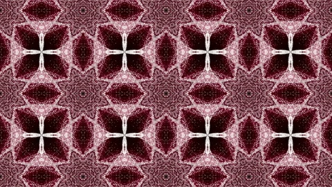 Light orange flashes. kaleidoscope background. abstract animation. 3d render Stock Footage 100522381