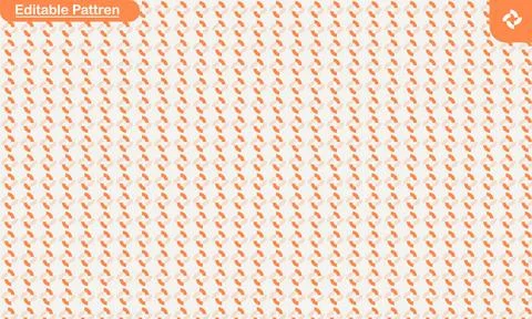Light orange leaf pattern background Illustrazione stock