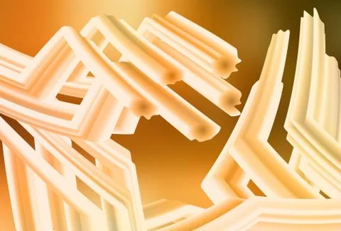Light Orange vector abstract blurred background. Stock Illustration