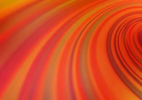 Light Orange vector abstract bokeh pattern. Stockillustratie