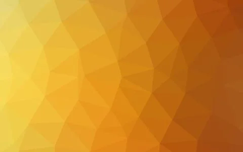 Light Orange vector abstract mosaic background. Stock Illustration