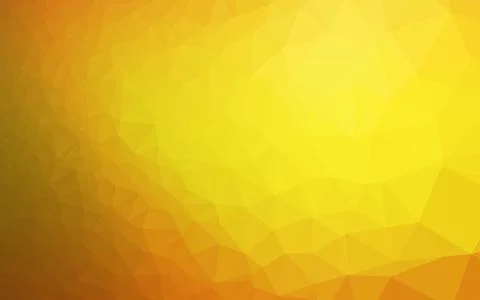 Light Orange vector abstract mosaic background. Stock Illustration