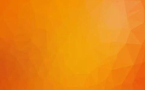 Light Orange vector abstract polygonal layout. Stock Illustration